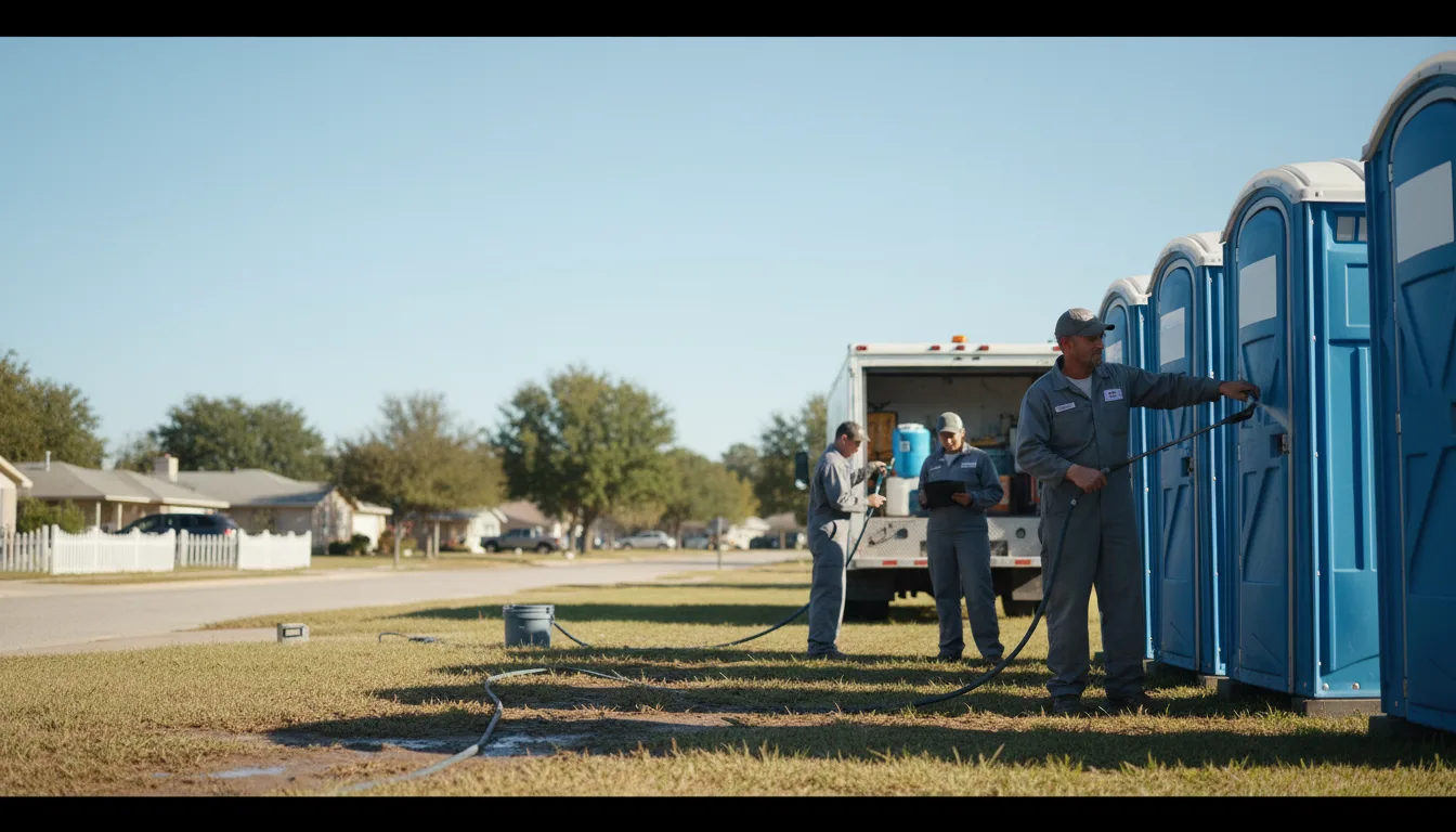 Long-Term Portable Toilet Rental in Blair, SC near me